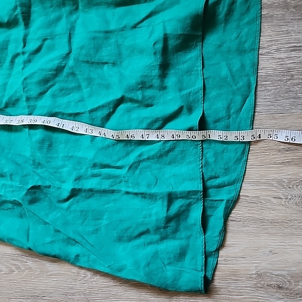 Emerald Cut- Out Green Sleeveless Sundress - Picture 7 of 14